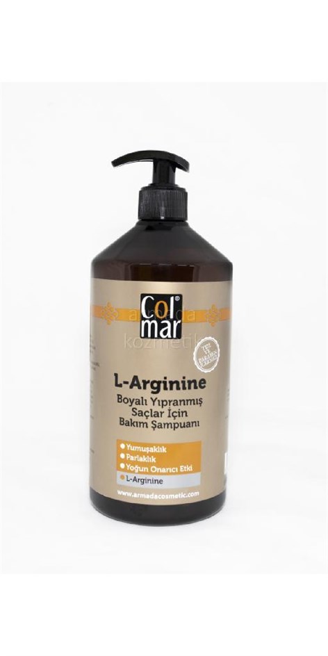 Col-Mar L-Argınıne Boyalı Yıpranmış Saçlar İçin 1.000 Ml. Bakım Şampuanı